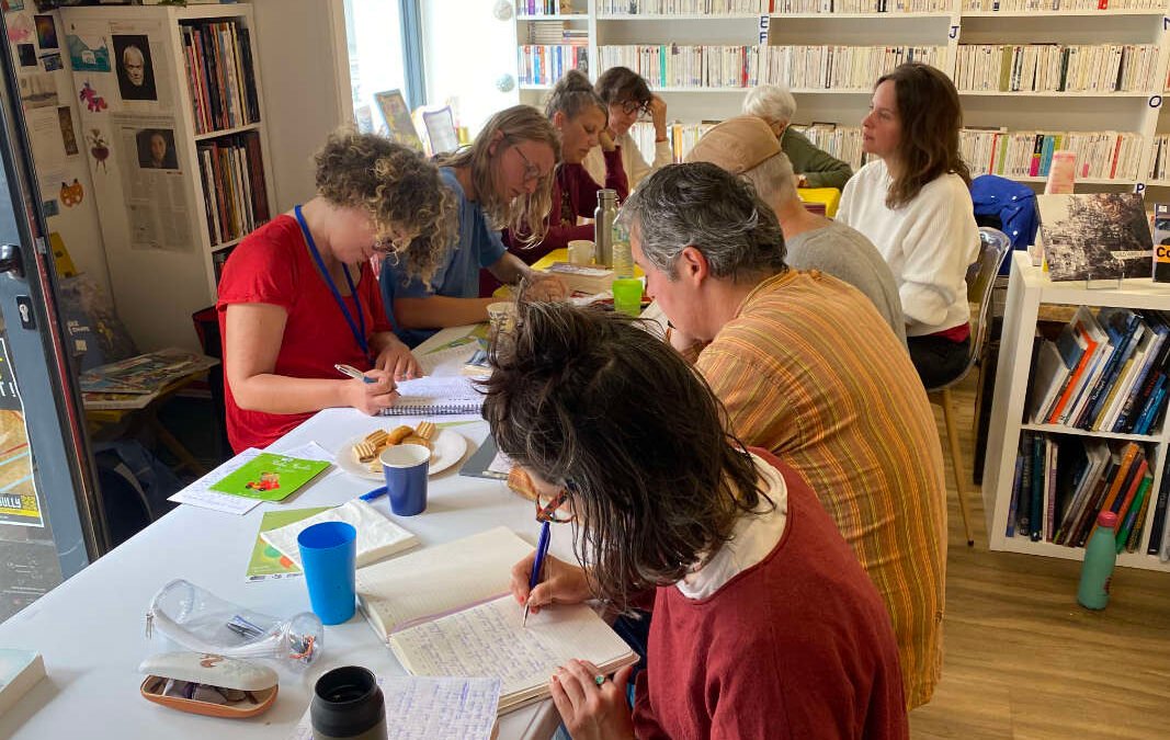 25/05/2025 : atelier d’écriture avec Glawdys Sauvaget dans le cadre du festival Les Mots à la bouche